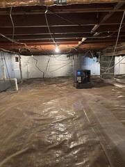 Dry And Protected Crawl Space