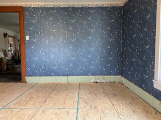 Replaced Floor in Second Room