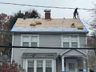 Underlayment & Drip Edge Are Installed