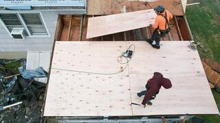 Bad Plywood Is Removed & New Plywood Is Installed