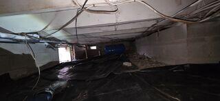 Damp Crawl Space