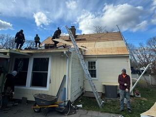 New Plywood Is Installed