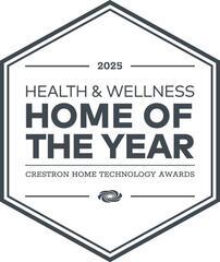 Global Crestron Home Technology Award for Health & Wellness Home of the Year!