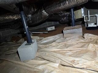 Temporary Jacks Attempted to be Installed