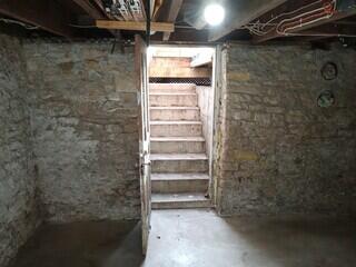 Moisture is a content problem and plus water will come from under the door.