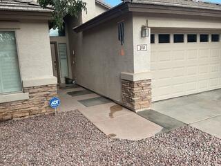 Completed Foundation Repair - Restored Front Entry