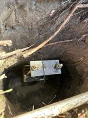 Complete Helical Pier Installation