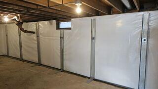 CleanSpace Wall System and Channel Anchors Complete the Transformation