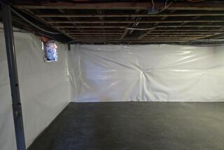 Waterproofed Basement