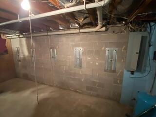 GeoLock® Wall Anchors Installed