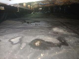 Standing Water in Crawl Space
