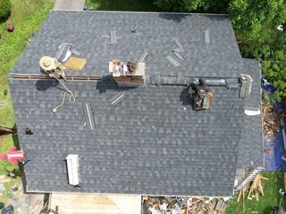 Ridge Vent Is Installed