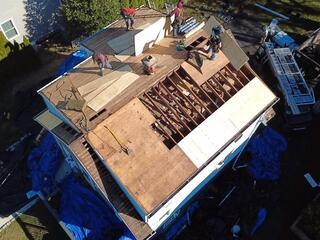 New Plywood Is Installed