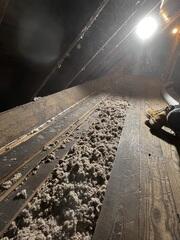 Floor Insulation in the Knee Wall