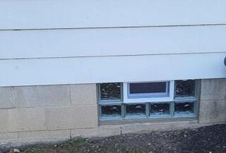 Glass block in Wampum, PA