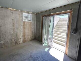 Stained and Textured Concrete Walls