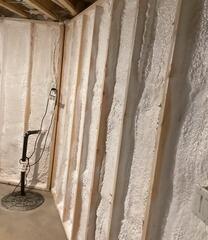 Spray Foam with DC 315 Thermal Barrier - Strathroy, ON