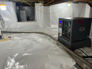 Powerful SaniDry Sedona Dehumidifier