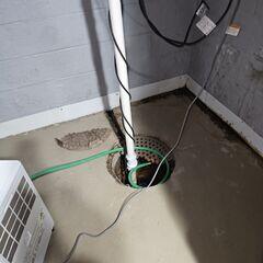 Old Sump Pump System