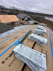 Underlayment is completed