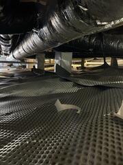 Drainage Matting Installed