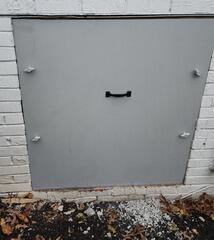 New Crawl Space Door