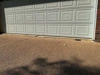 Concrete Driveway Sinking