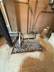 Before Installation - Mixed Foundation Setup in Meriden