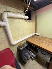 Before Installation - Mixed Foundation Setup in Meriden