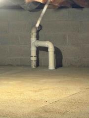 Visual Records of Crawlspaces, Pipe Configuration, and Fan Unit