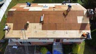 New Plywood Is Installed