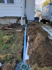 Discharge Line Installation