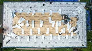 Underlayment Is Completed