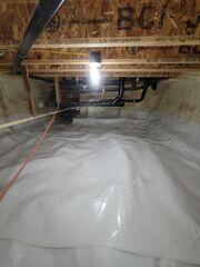 This heavy, 20 mil thick CleanSpace liner is twice as thick as industry standard liners, and is permanently sealed to the walls, lasting many years to come.