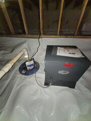 After Installation - SaniDry Sedona and SuperSump with CleanSpace© Liner