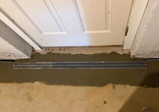 TrenchDrain Grated Basement Drain