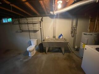 Basement conditions before installation