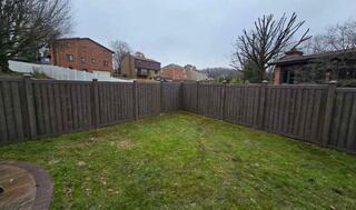 Sherwood 6' Privacy Walnut Brown Vinyl Fence/ (2) Gates / Flat Caps