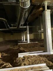 Full stabilization system in place