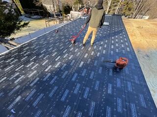 SBS Roofing Base Is Installed