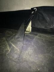 An unsealed vapor barrier allows moisture to come into the crawl space from the ground and walls.