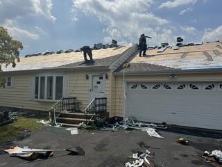 New Shingles Are Installed