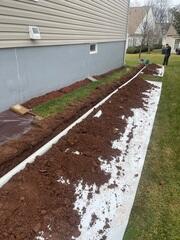 Buried Discharge Line Installation