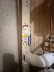 Radon System Manometer and Vent Piping