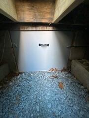 New Crawl Space Door