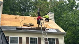 New Plywood Is Installed