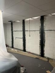 Stabilizing Bowing Basement Walls with CarbonArmor