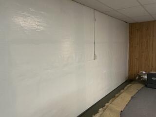 Installing CleanSpace Vapor Barrier & Interior Drainage System