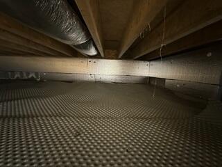 Drainage Matting Installed