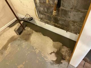 BrightWall Panels Help Direct Water into the System